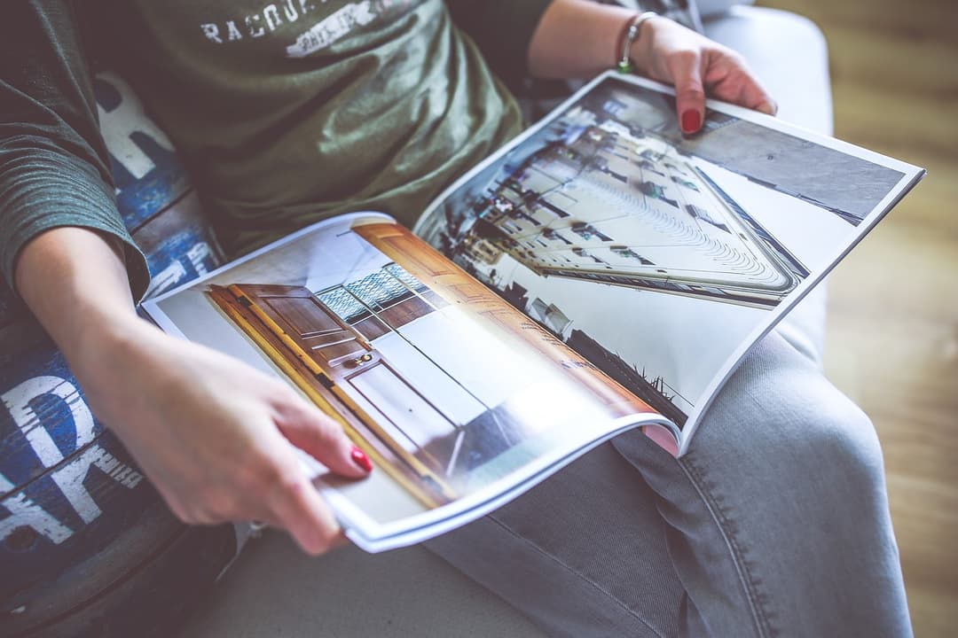 Gedruckte Magazine bieten ein sinnliches Erlebnis.