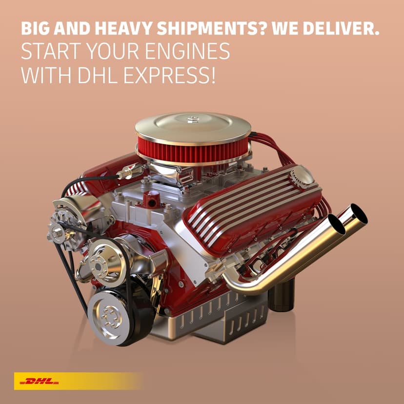 DHL Marketing-Kampagne: finales Bild 3 Motor