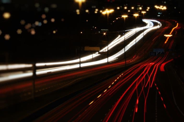 Symbolbild Datenautobahn. 