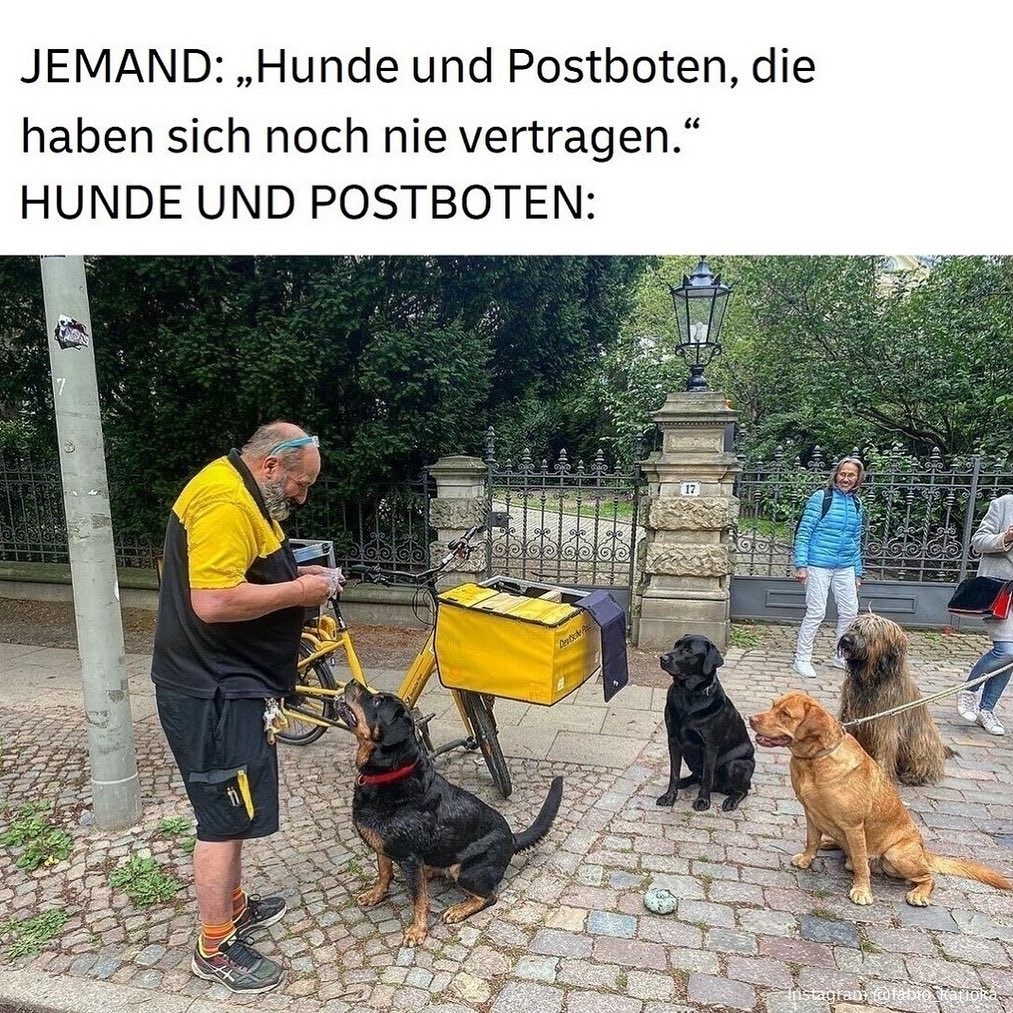 Meme für die Deutsche Post