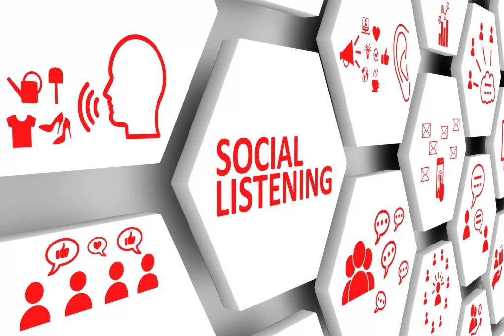 Social Listening: Wer Social Listening einsetzt, kann Trends und Probleme frühzeitig identifizieren.